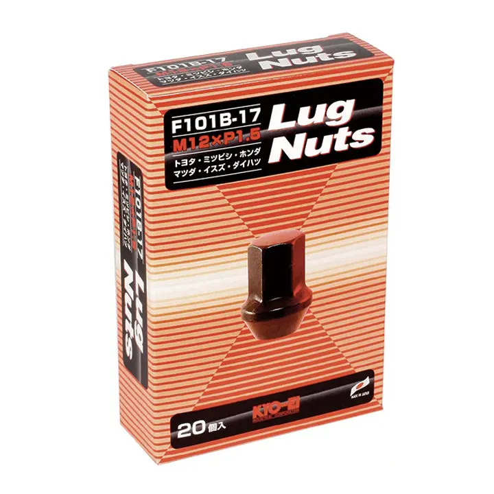 Kyo-Ei Lugnuts M12 X 1.5 17 Hex 20Pcs/Pk. 1