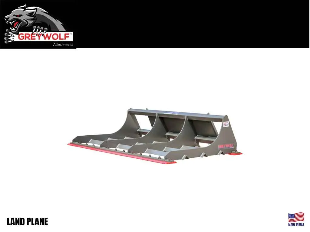 Greywolf Land Plane Attachment For Skid Steer 1