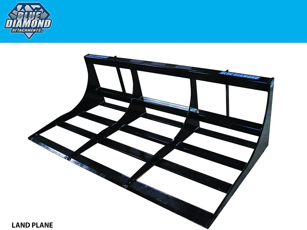 Blue Diamond Land Plane For Skid Steer 1