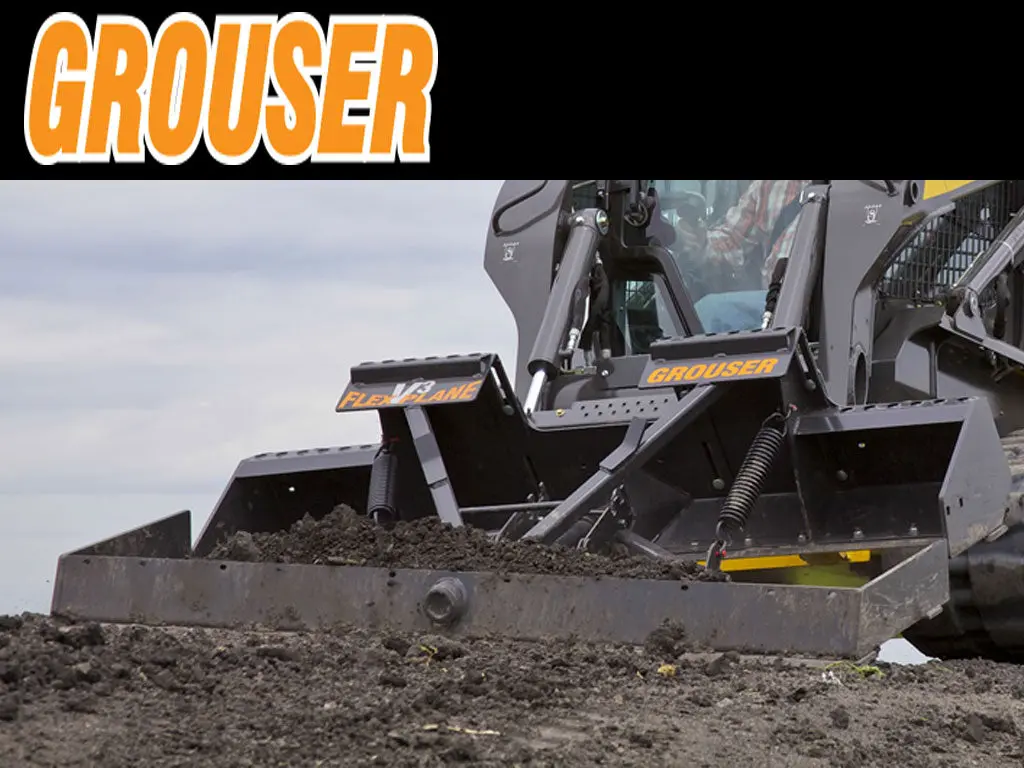 Grouser Flex Plane For Skid Steer 1