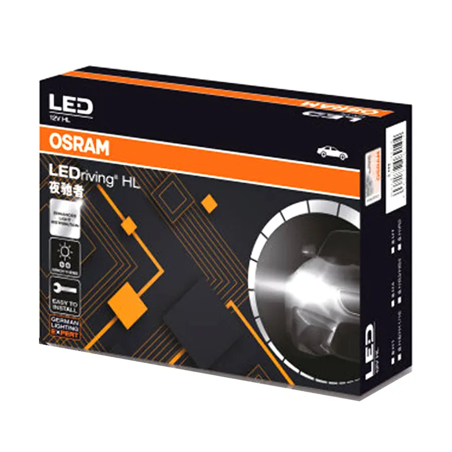 Osram Led Headlight Bulb 6000K Cool White Hb3/Hb4 1