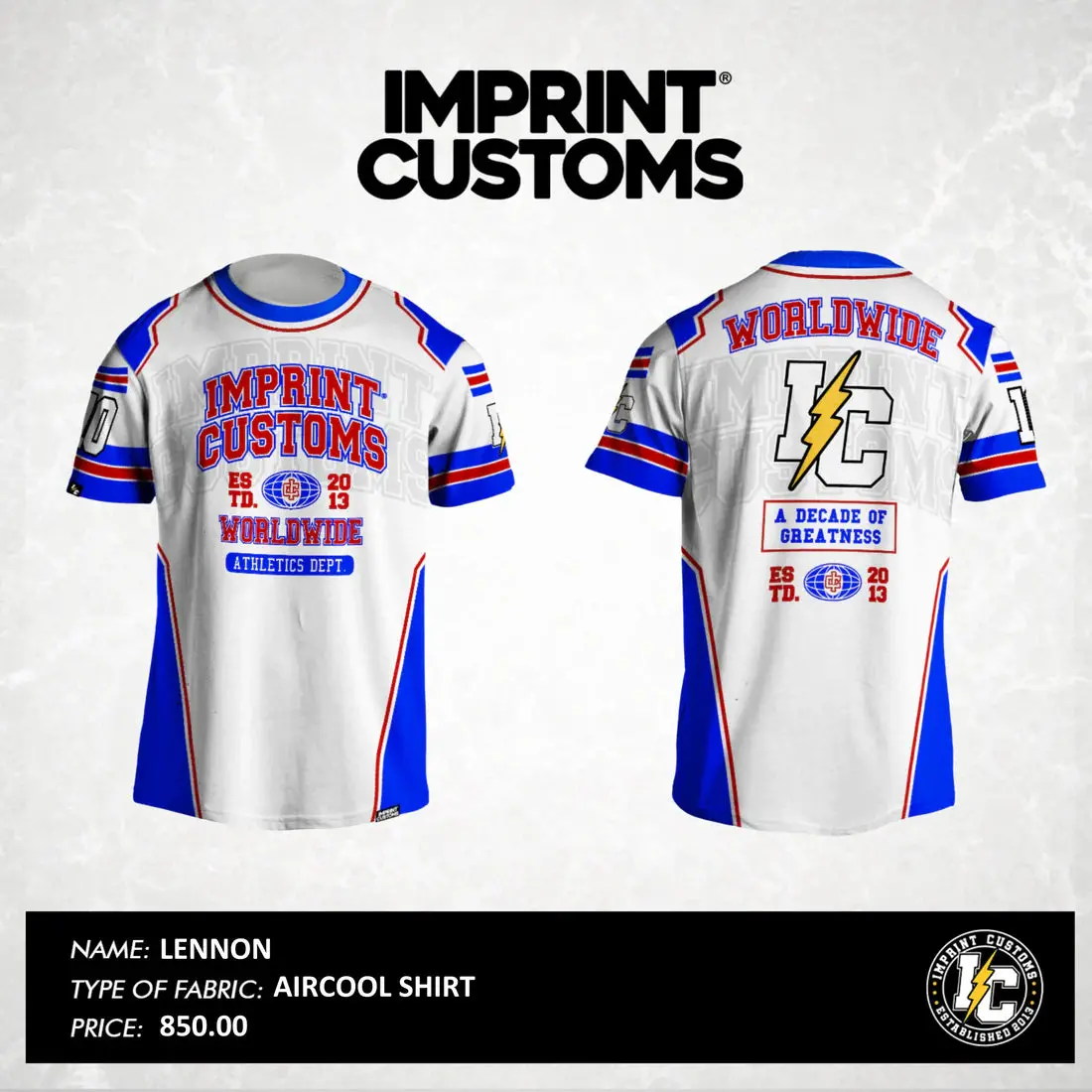 Imprint Customs - Lennon Aircool Shirt 1