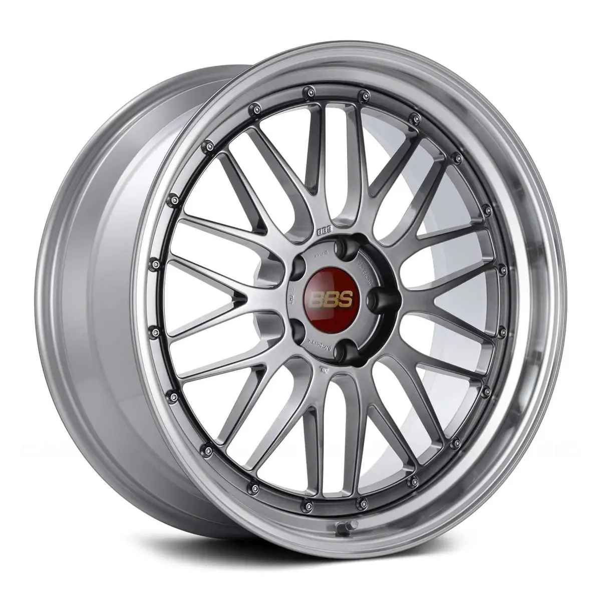 Bbs Wheels (Japan) Lm Diamond Black With Diamond Cut Rim 20×8.5 1