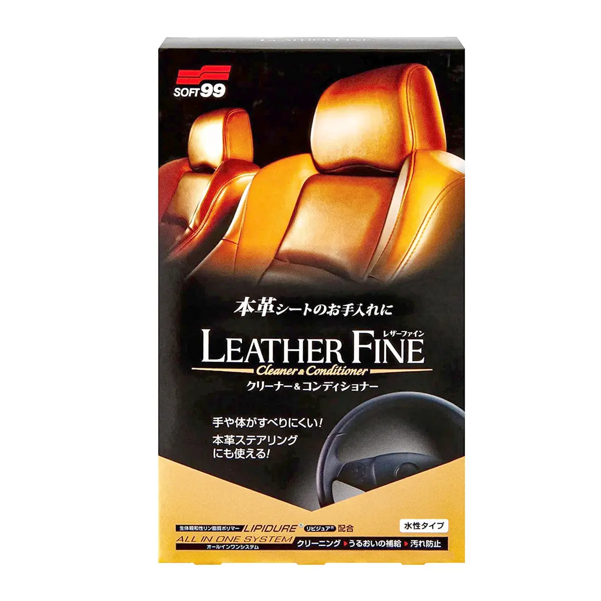 Soft99 Leather Fine-Cleaner & Conditioner 100Ml 1