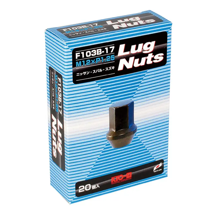 Kyo-Ei Lugnuts M12 X 1.25 17 Hex 20Pcs/Pk. 1