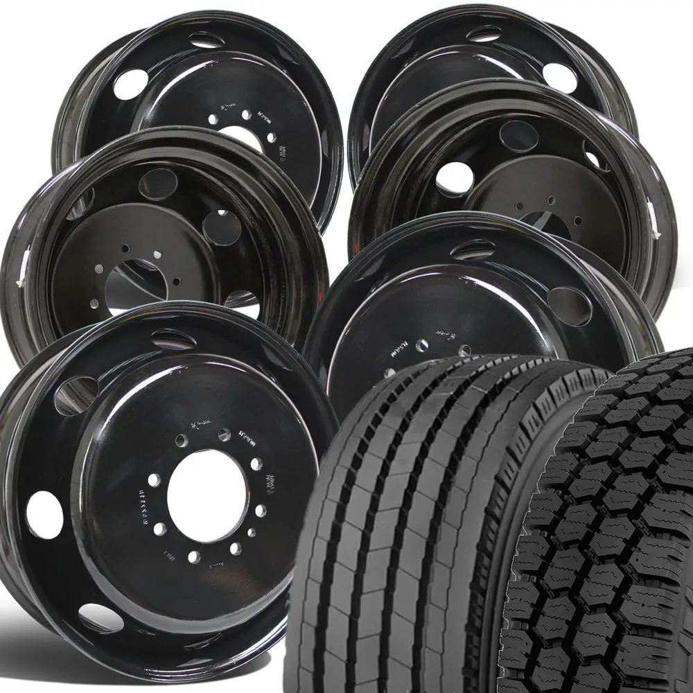 Toyo 19.5 Tire Combo (M143/M655) For Dodge Ram 3500 Drw (1994-2011) 4