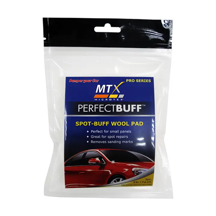 Microtex Buffing Pad Spot Buff Wool Pad 3" 1