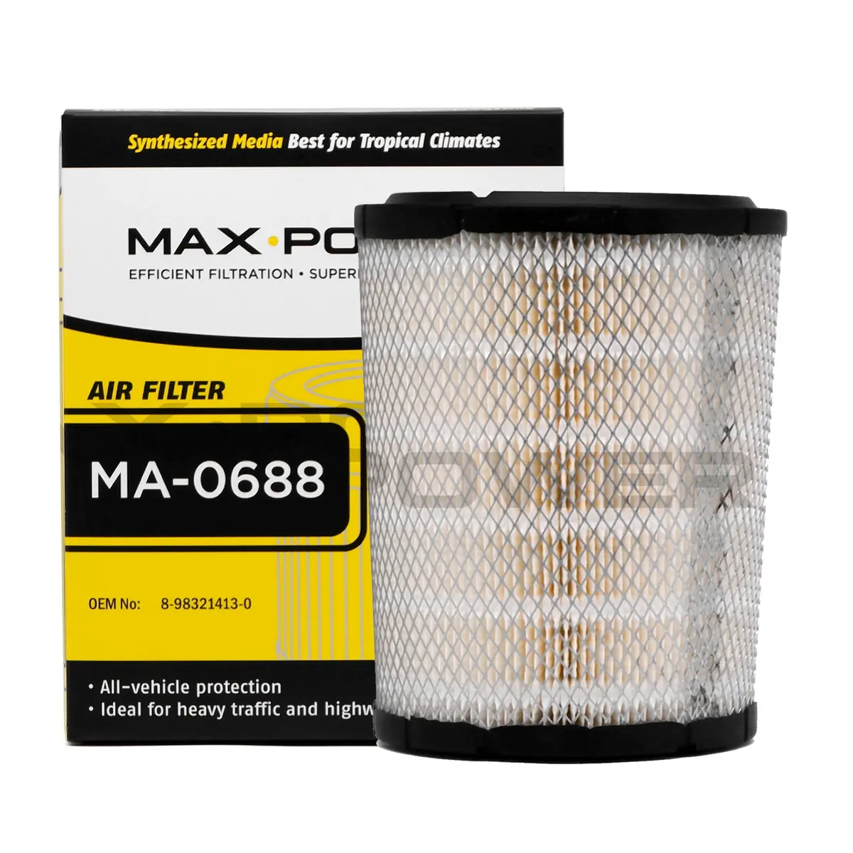 Max Power Air Filter Ma-0688 For Isuzu Nmr, Nlr, Nqr, Npr 2018- 1