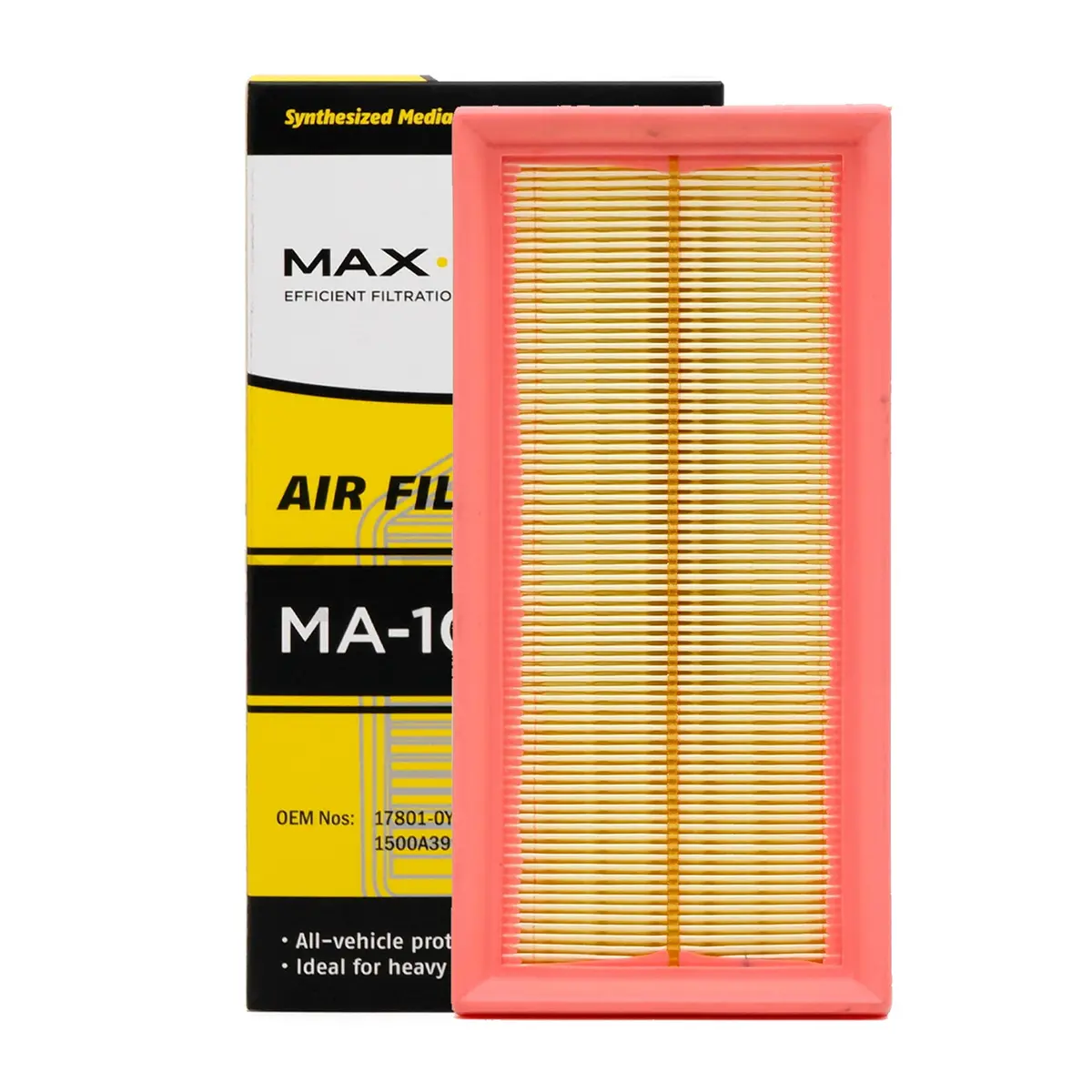 Max Power Air Filter Ma-1034 For Toyota Vios 2014-, Avanza 2016-2022, Rush 2018-, Mitsubishi Mirage 2013-, Xpander 2018- 1