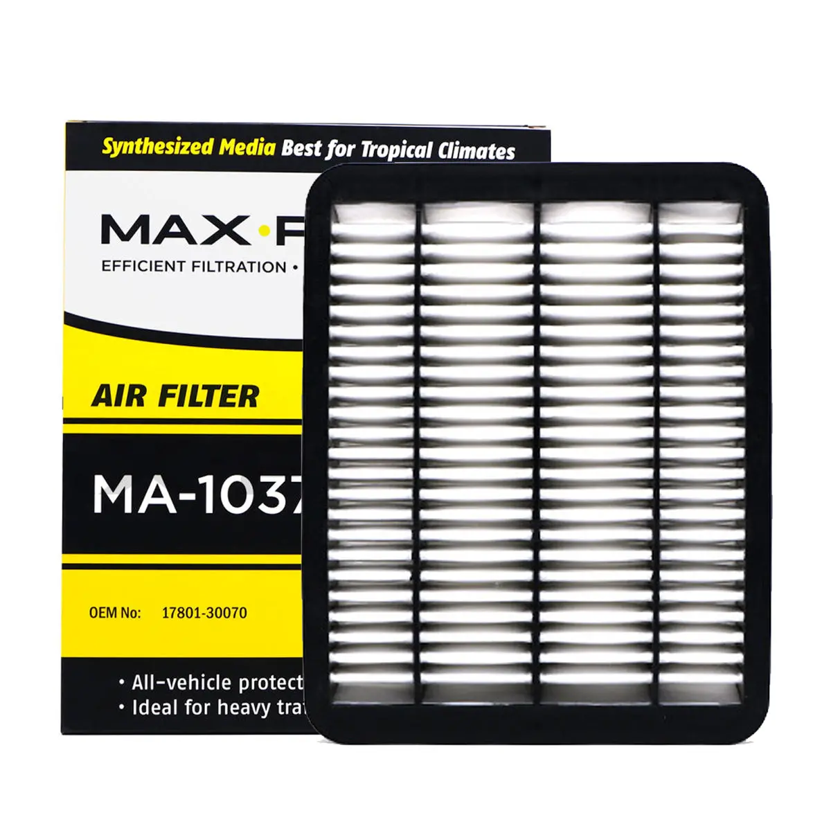 Max Power Air Filter Ma-1037 For Toyota Hi-Ace 2.0, 2.5, 2.7 2015-2019 1