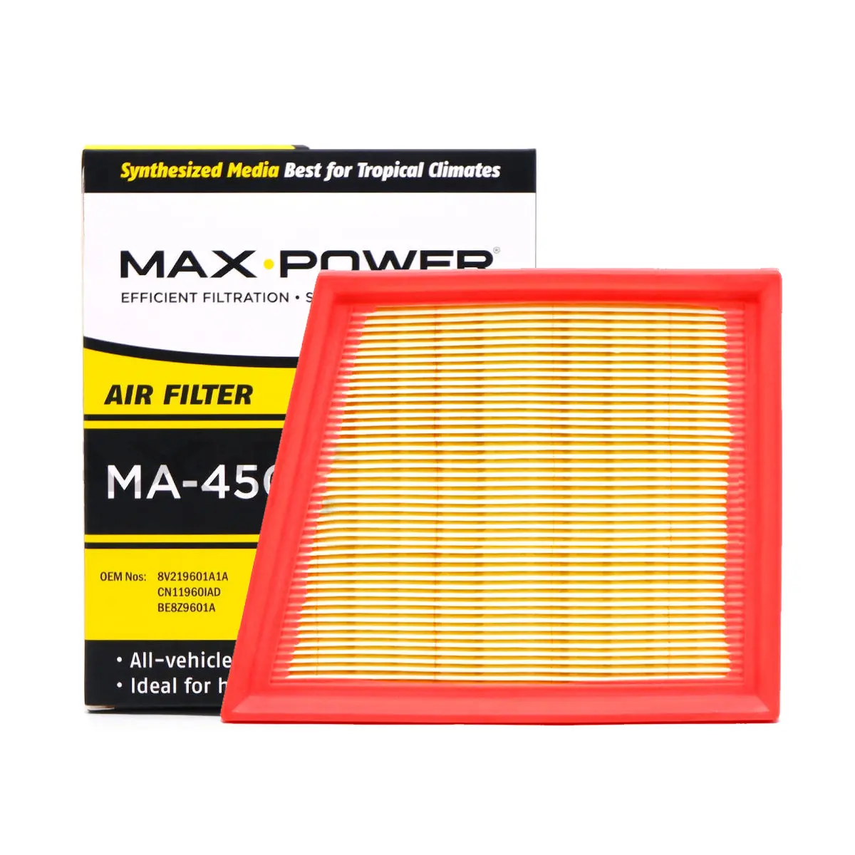 Max Power Air Filter Ma-4507 For Ford Ecosport Titanium 2014-2018, Fiesta 2010-2018, Focus 1.5&Nbsp; 1