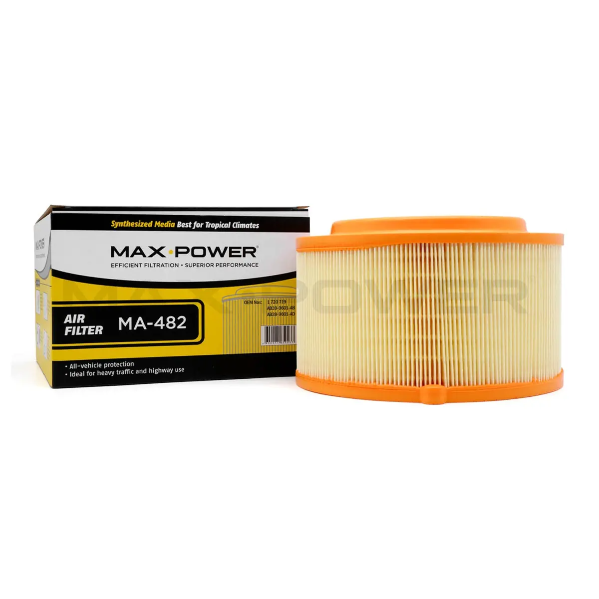 Max Power Air Filter Ma-482 For Ford Ranger 2012-2018, Mazda Bt50 2012-2018 1