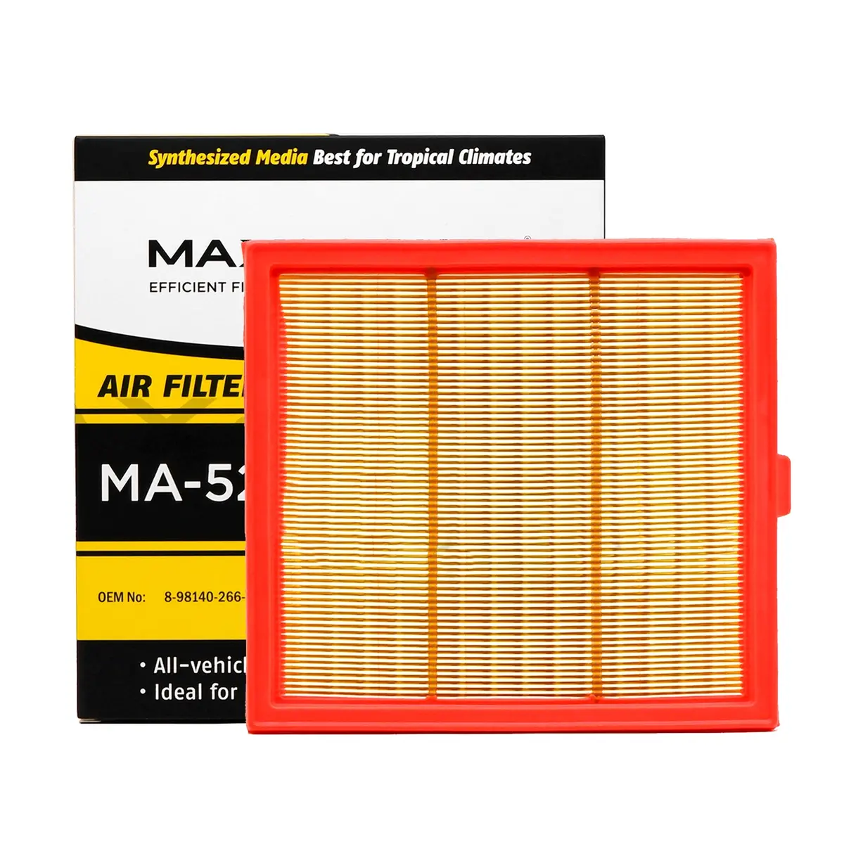 Max Power Air Filter Ma-529 For Isuzu D-Max 2012-, Mu-X 2013- 1