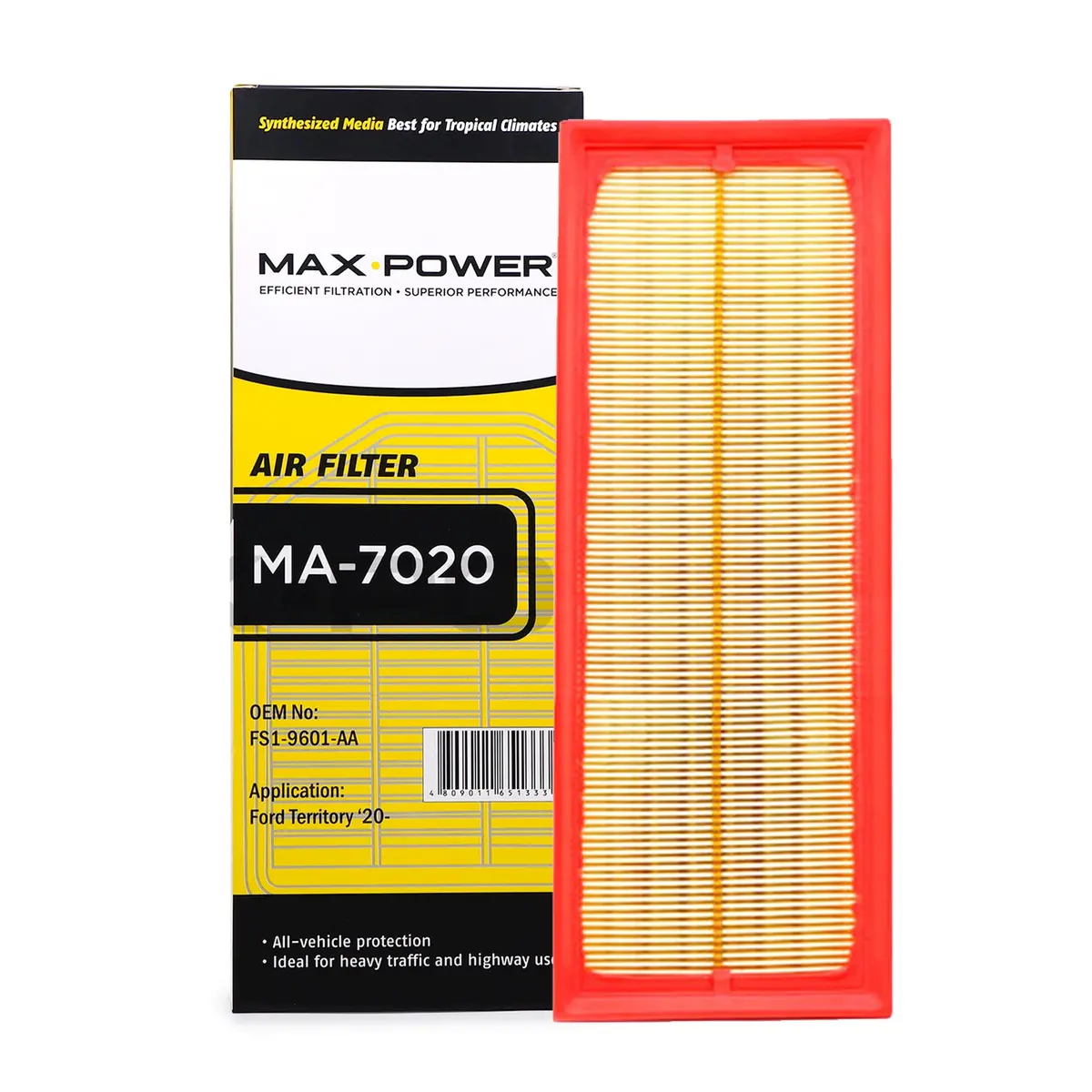 Max Power Air Filter Ma-7020 For Ford Territory 2020-2022 1