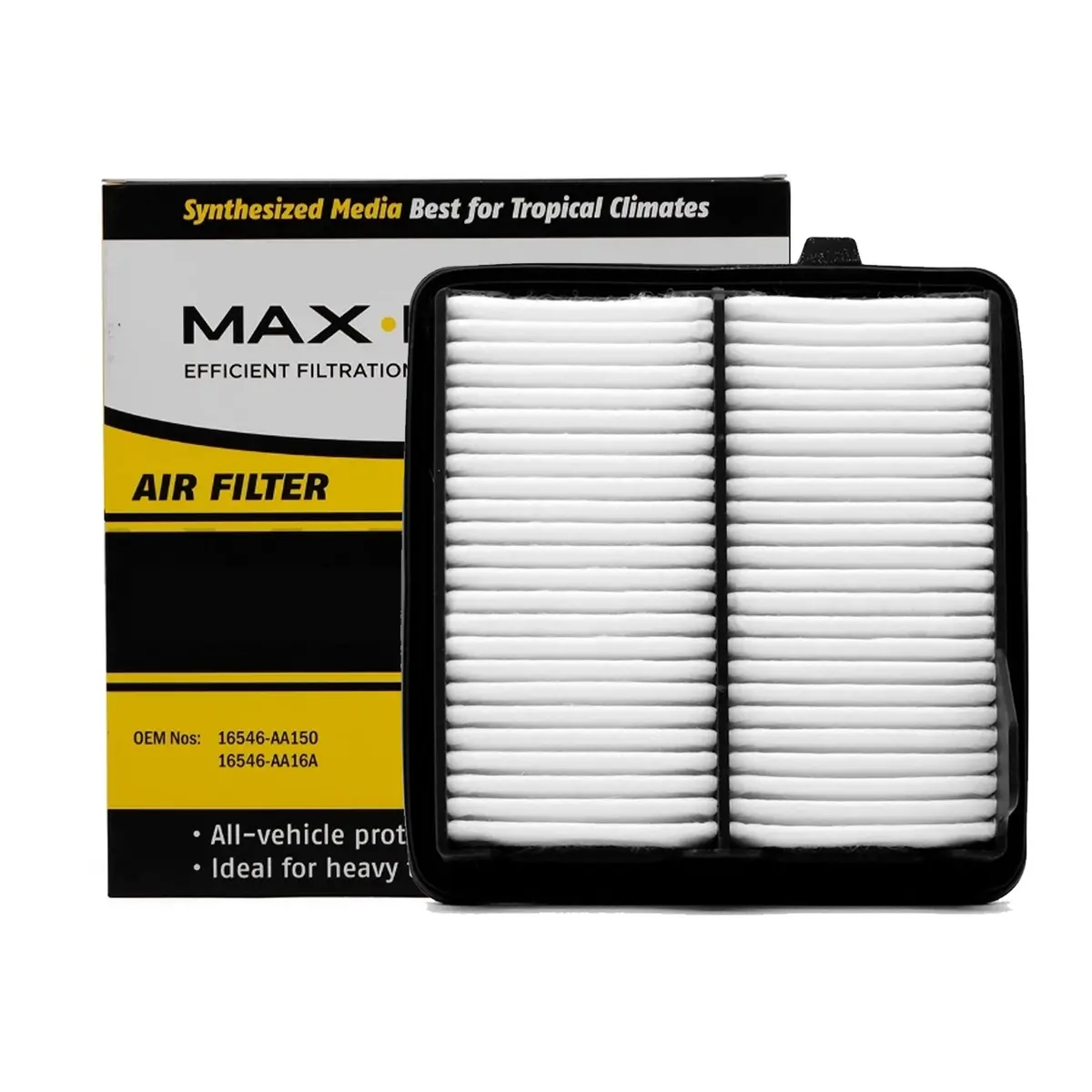 Max Power Air Filter Ma-888V For Honda City 1.3, 1.5 2008-, Jazz, Brio, Amaze 1.3 2014- 1
