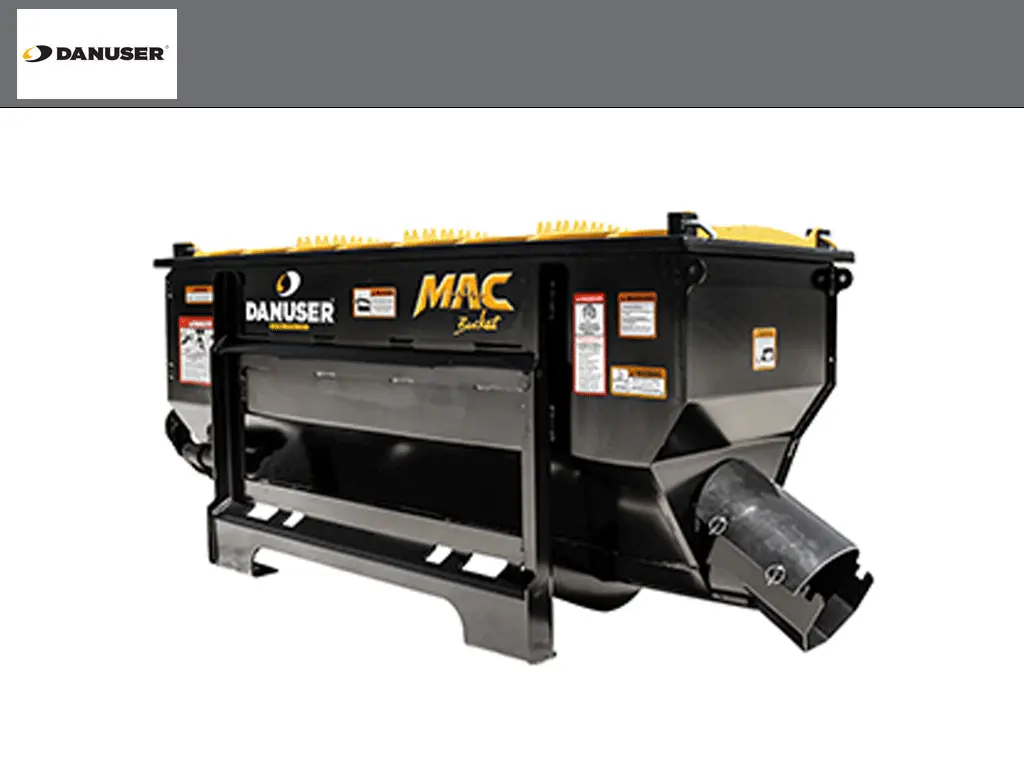 Danuser Mac Mixer Bucket 1