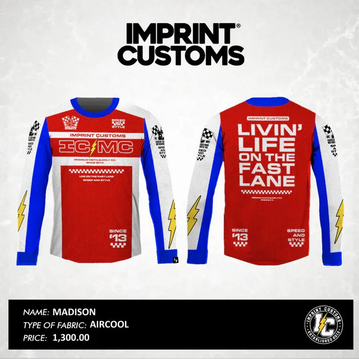 Imprint Customs - Madison Riding Jersey 1