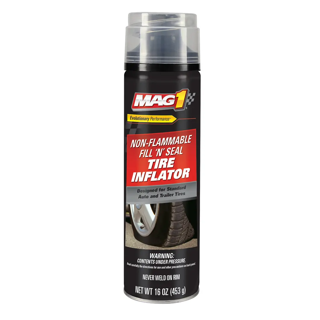 Mag 1 Fill & Seal Non-Flammable  Tire Inflator W/ Airhose 1