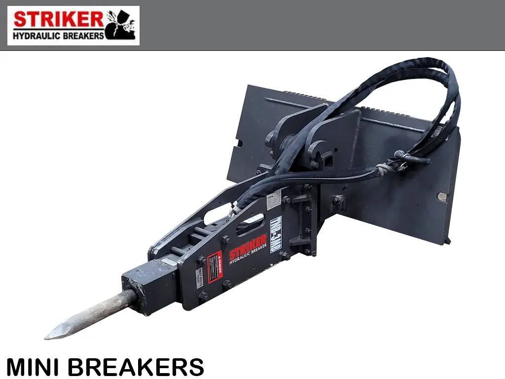 Striker Mini Breakers For Mini Loaders 1