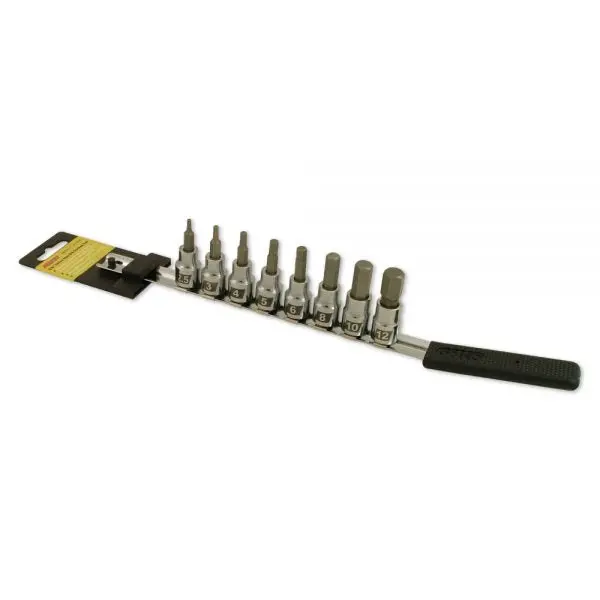 Cruztools Socket Bit Set Metric Hex 1