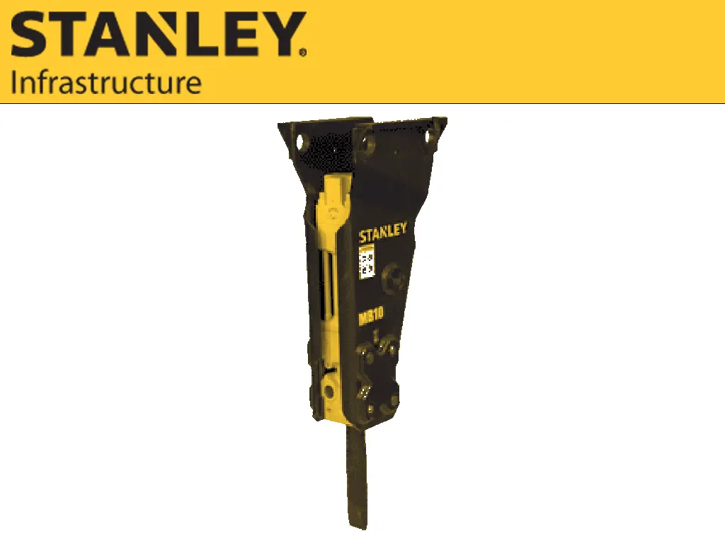 Stanley Hydraulic Breakers For Compact Excavators 1