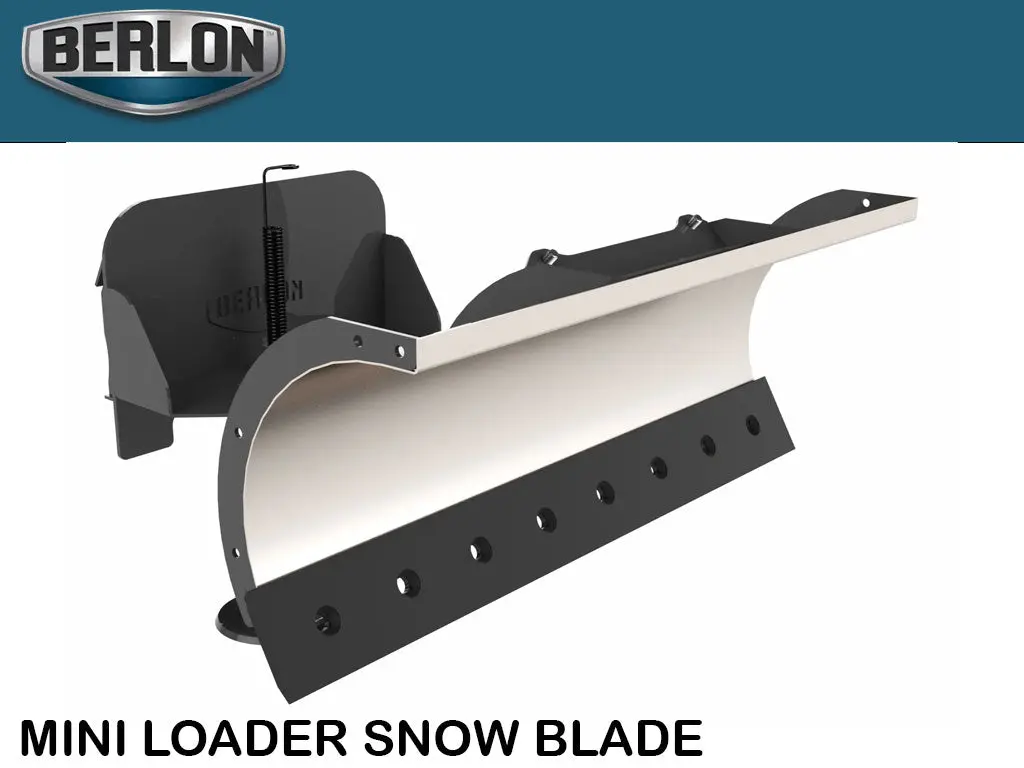 Berlon Snow Blade For Mini Loader 1