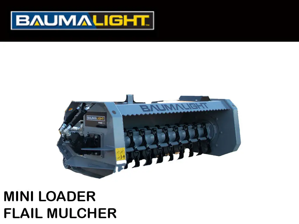 Baumalight Fmm148 Flail Mower For Mini Loader 1