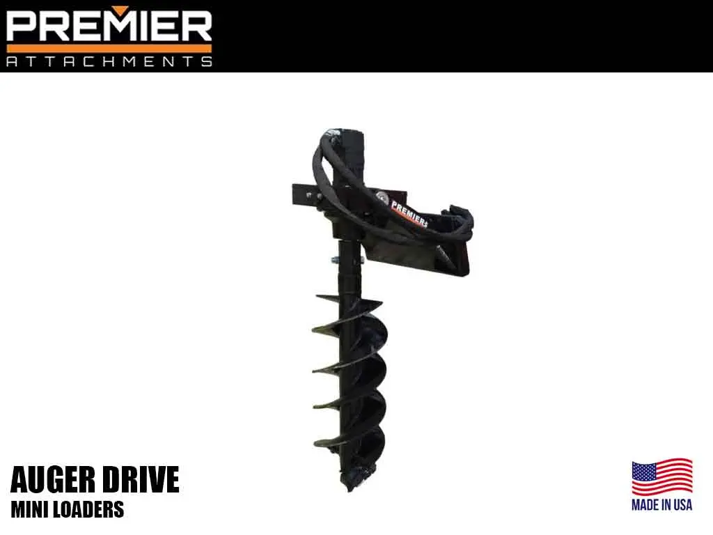 Premier Auger Drive For Mini Loader Machines 1