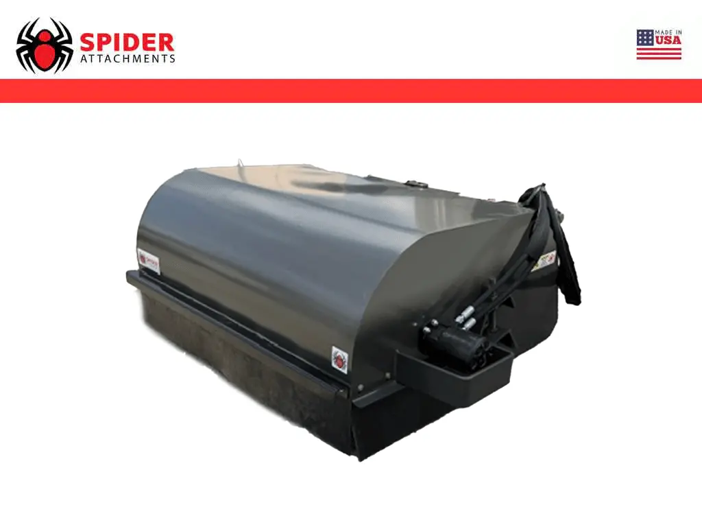 Spider Pick Up Broom For Mini Loader 1