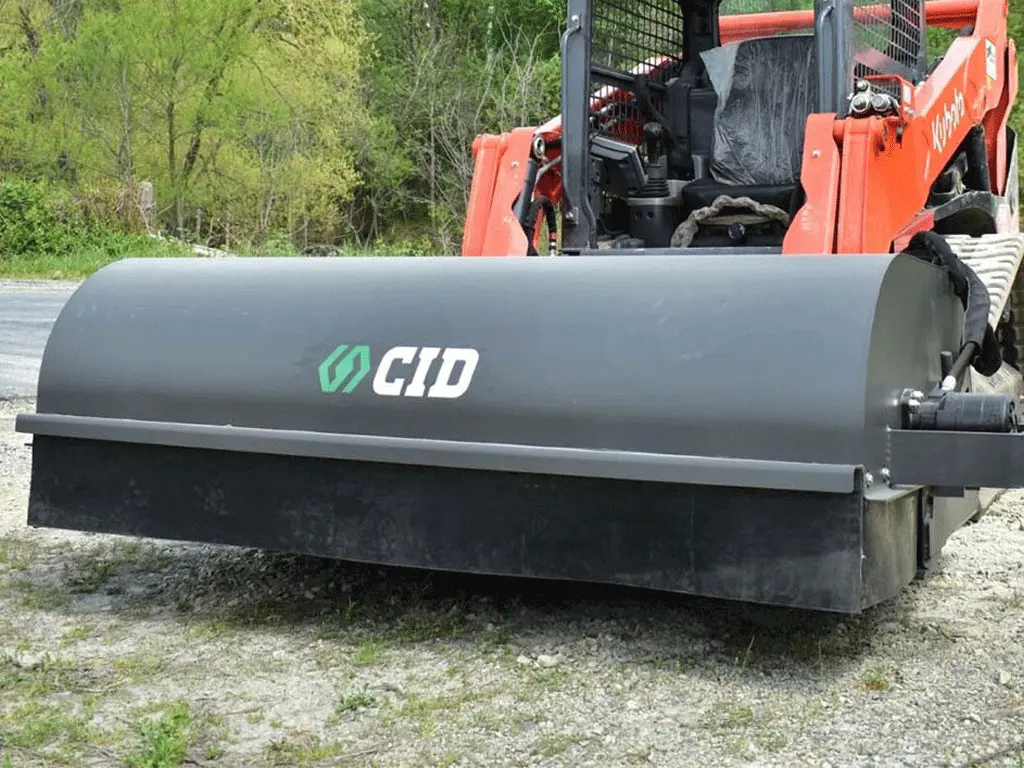 Cid Mini Skid Steer Pick Up Broom 1