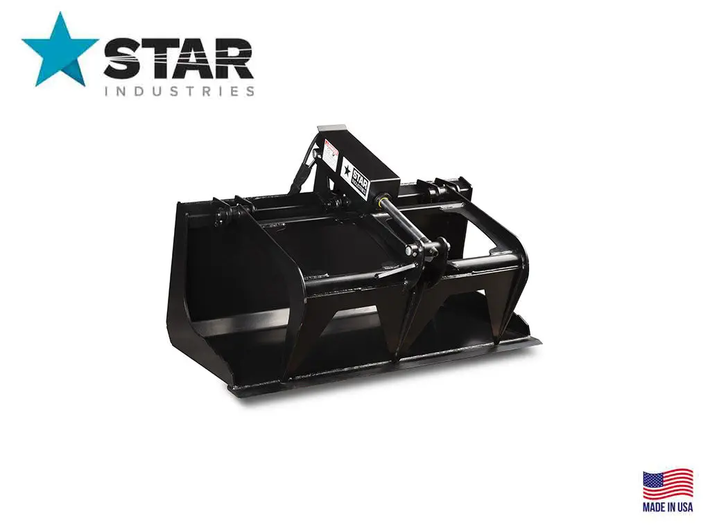 Star Mini Loader Industrial Grapple Bucket 1