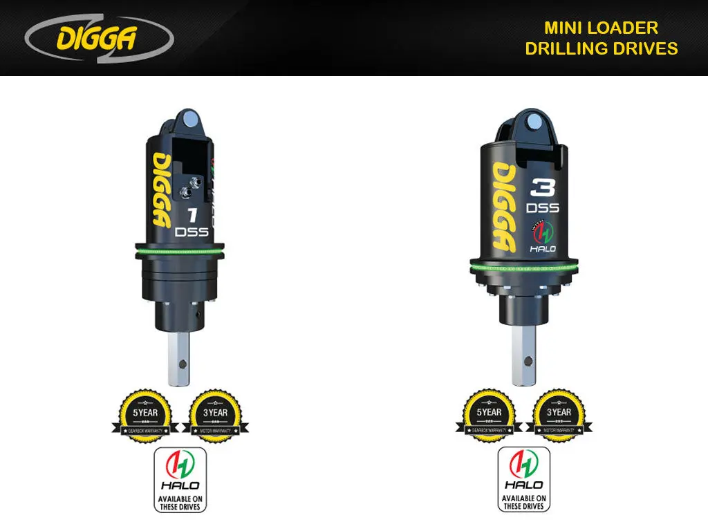 Digga Dss Heavy Duty Auger Drives For Mini Loaders 1