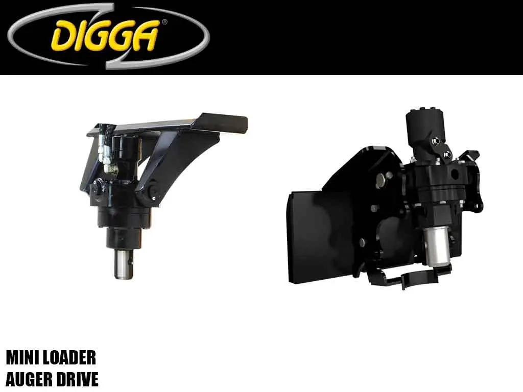 Digga Mds Series Auger Drives For Mini Loaders 1