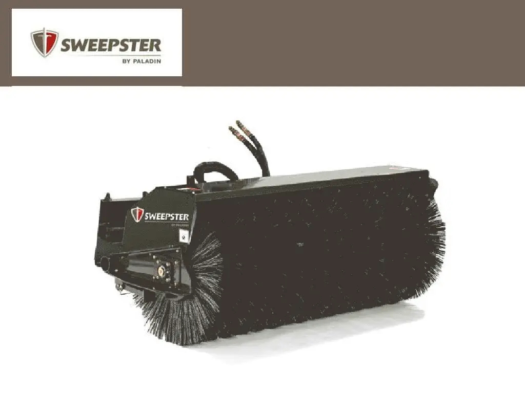 Paladin Sweepster Mini Loader Angle Broom 1