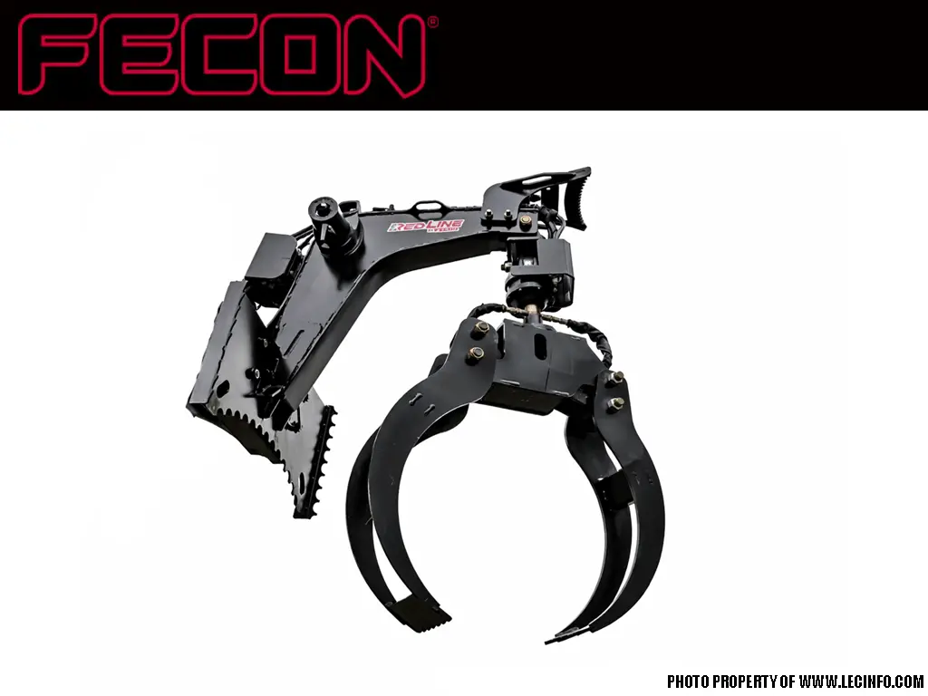 Fecon Log Grapple For Mini Loader 1