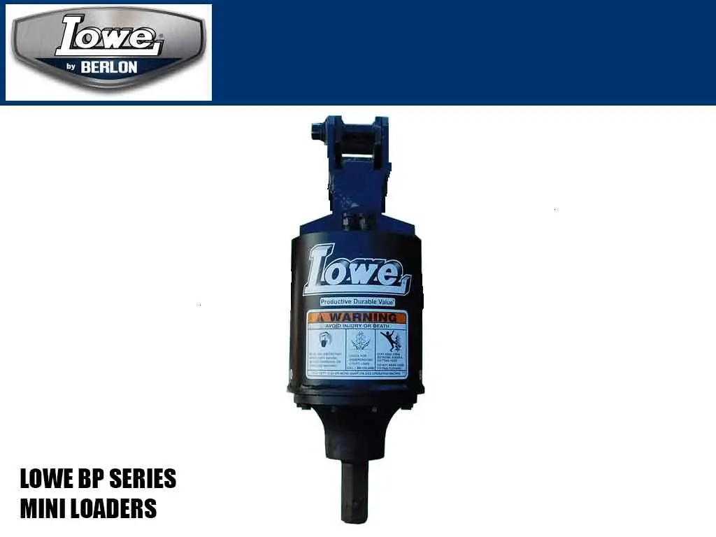 Berlon Lowe Bp Series Auger Drive For Mini Loaders 1