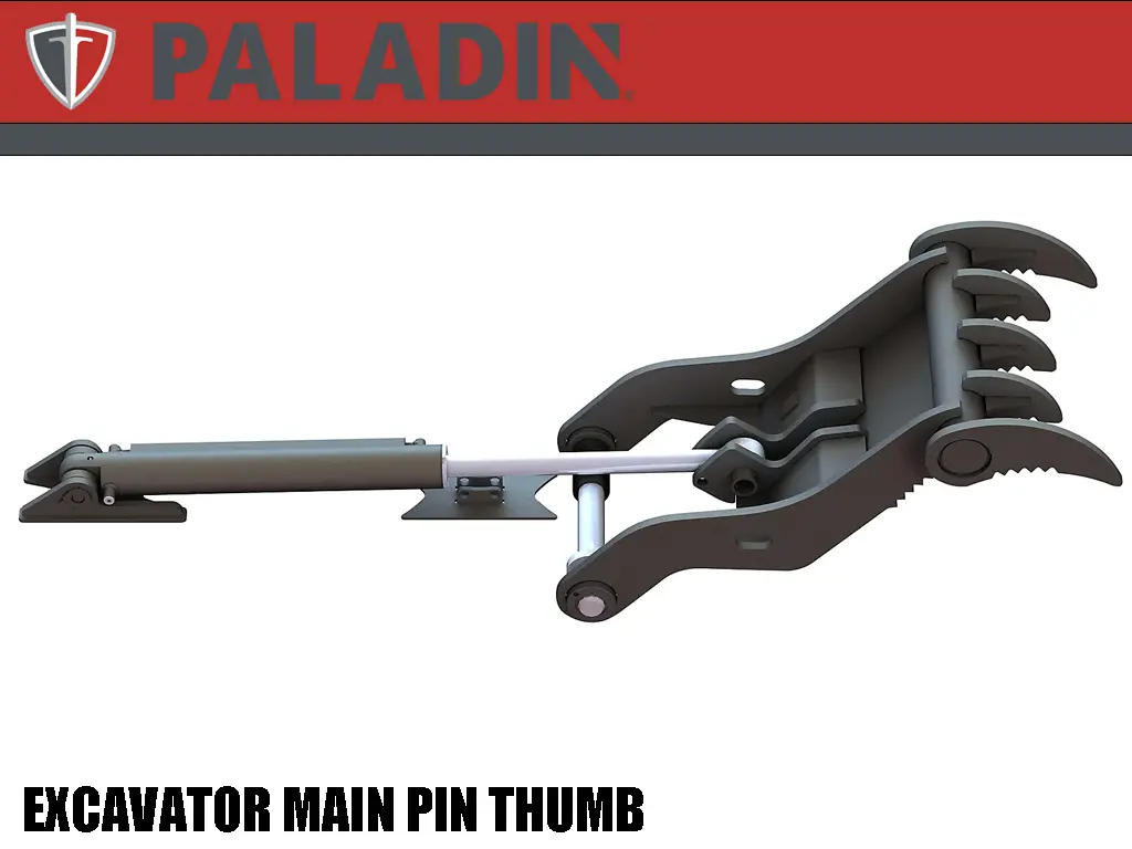 Paladin Main Pin Hydraulic Thumbs 1