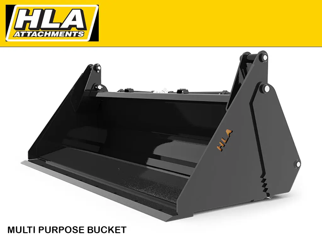 Hla 4-In-1 Multi Purpose Bucket For Skid Steer 1