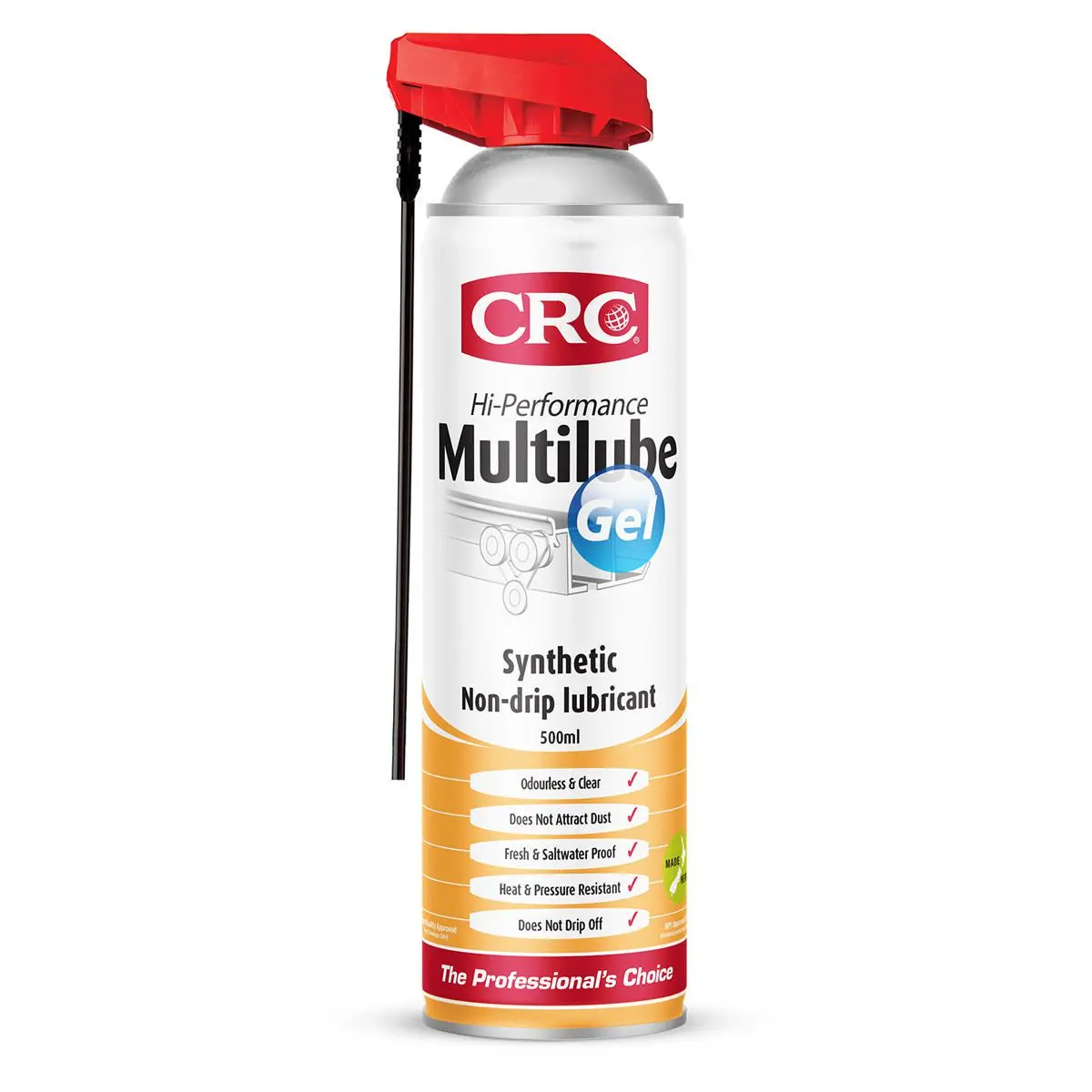 Crc Multilube Gel - Penetrates Then Converts To Gel 500Ml 1