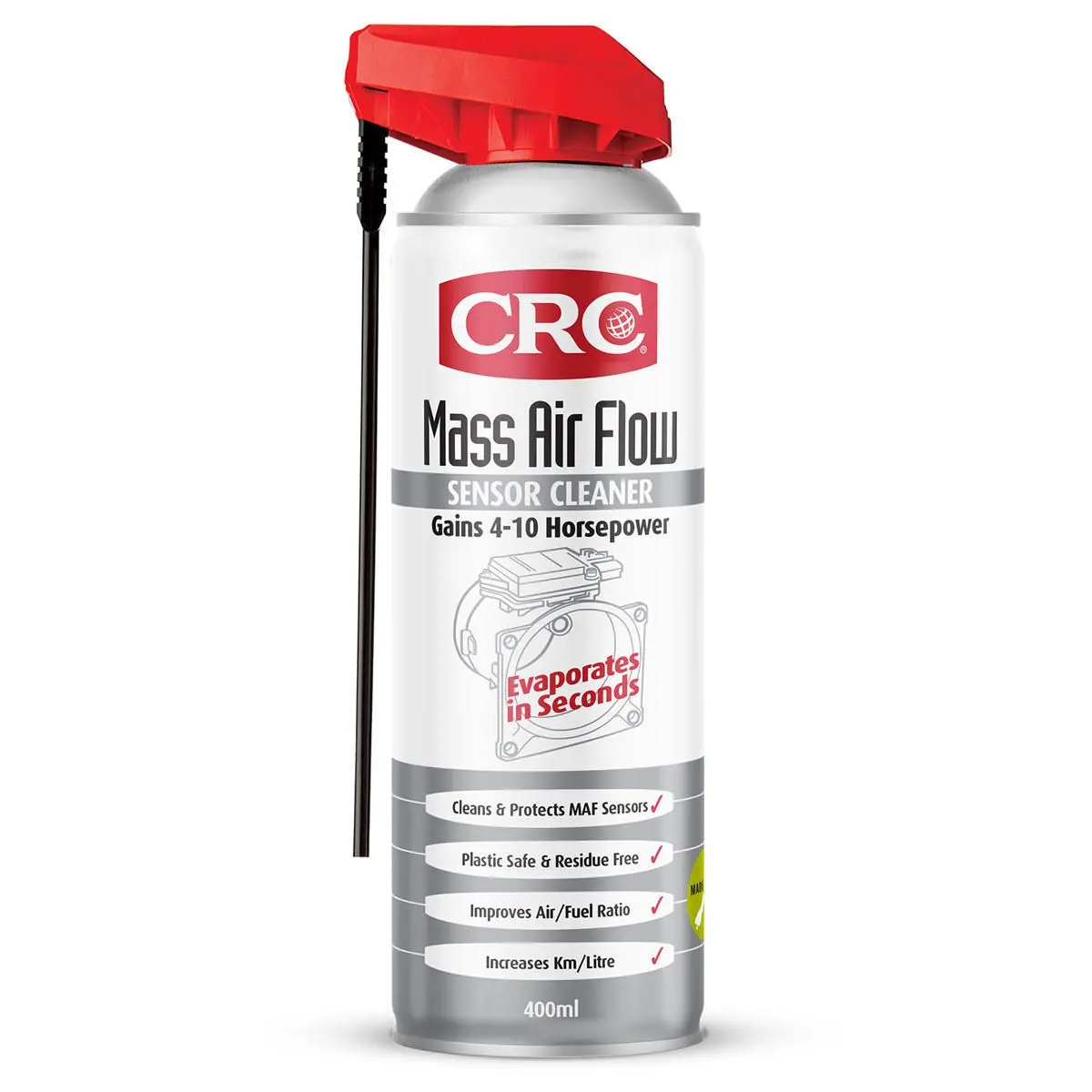 Crc Mass Air Flow Sensor Cleaner 400Ml 1