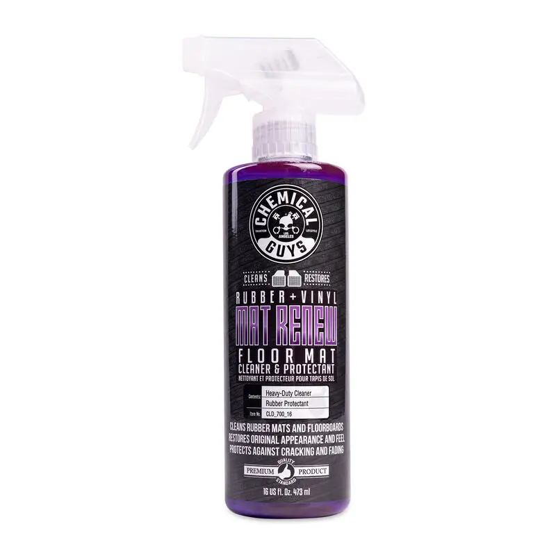 Chemical Guys Mat Renew Rubber & Vinyl Floor Mat Cleaner And Protectant 16Oz. 1