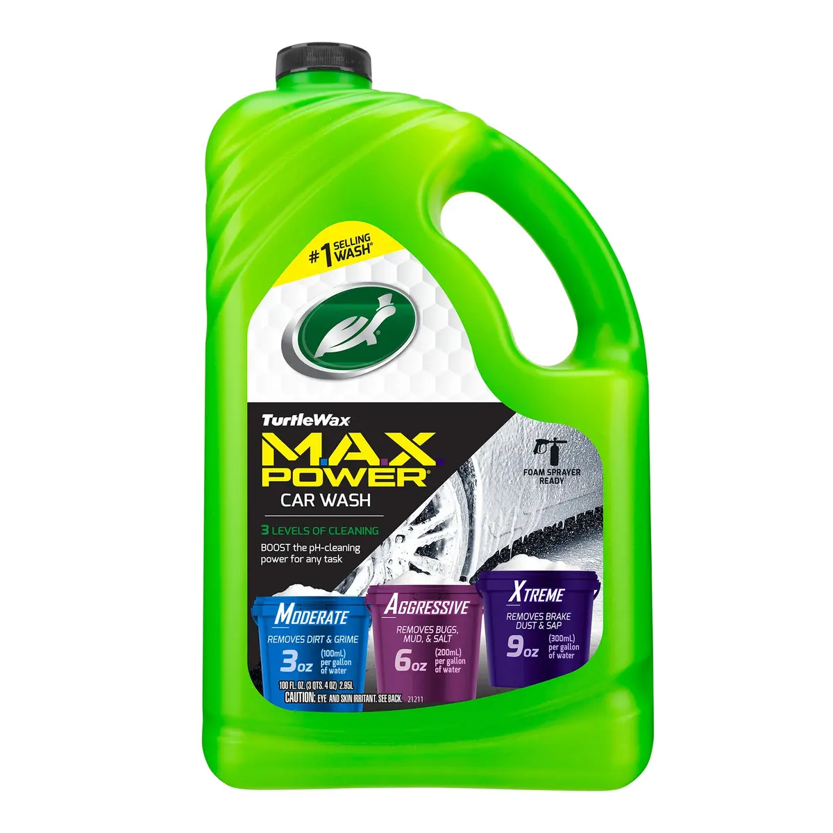 Turtle Wax Max Power Car Wash 100Oz. 1