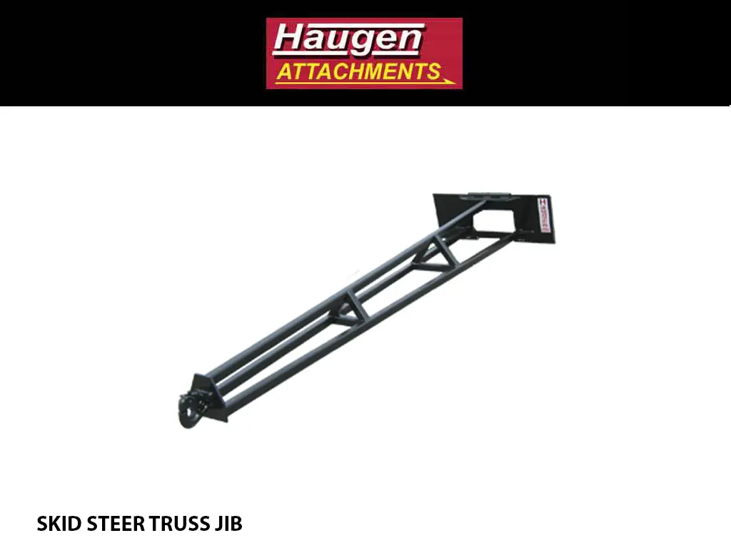 Haugen Truss Jibs For Skid-Steer 1