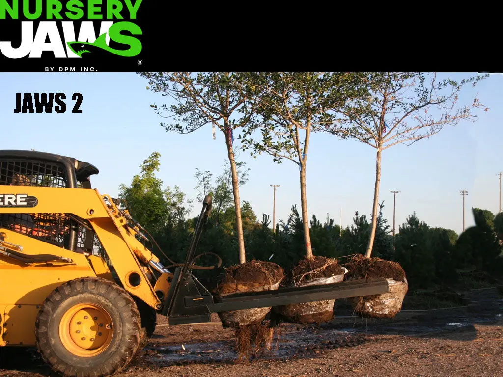 Dpm Nursery Jaws 2 For Machines With Universal Skid Steer Coupler 1