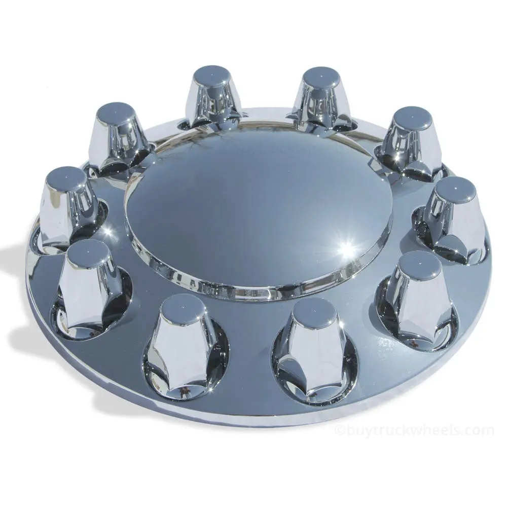 Front Rounded  Cap 10X285mm Hub Pilot W/ Regular Nut Covers 1