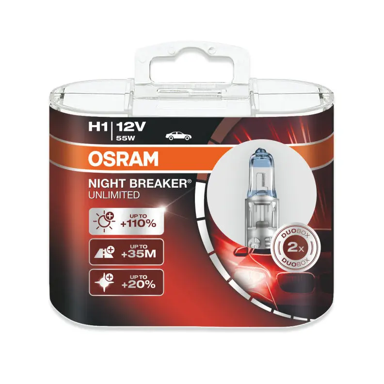 Osram Night Breaker Unlimited H1 55W 12V 1