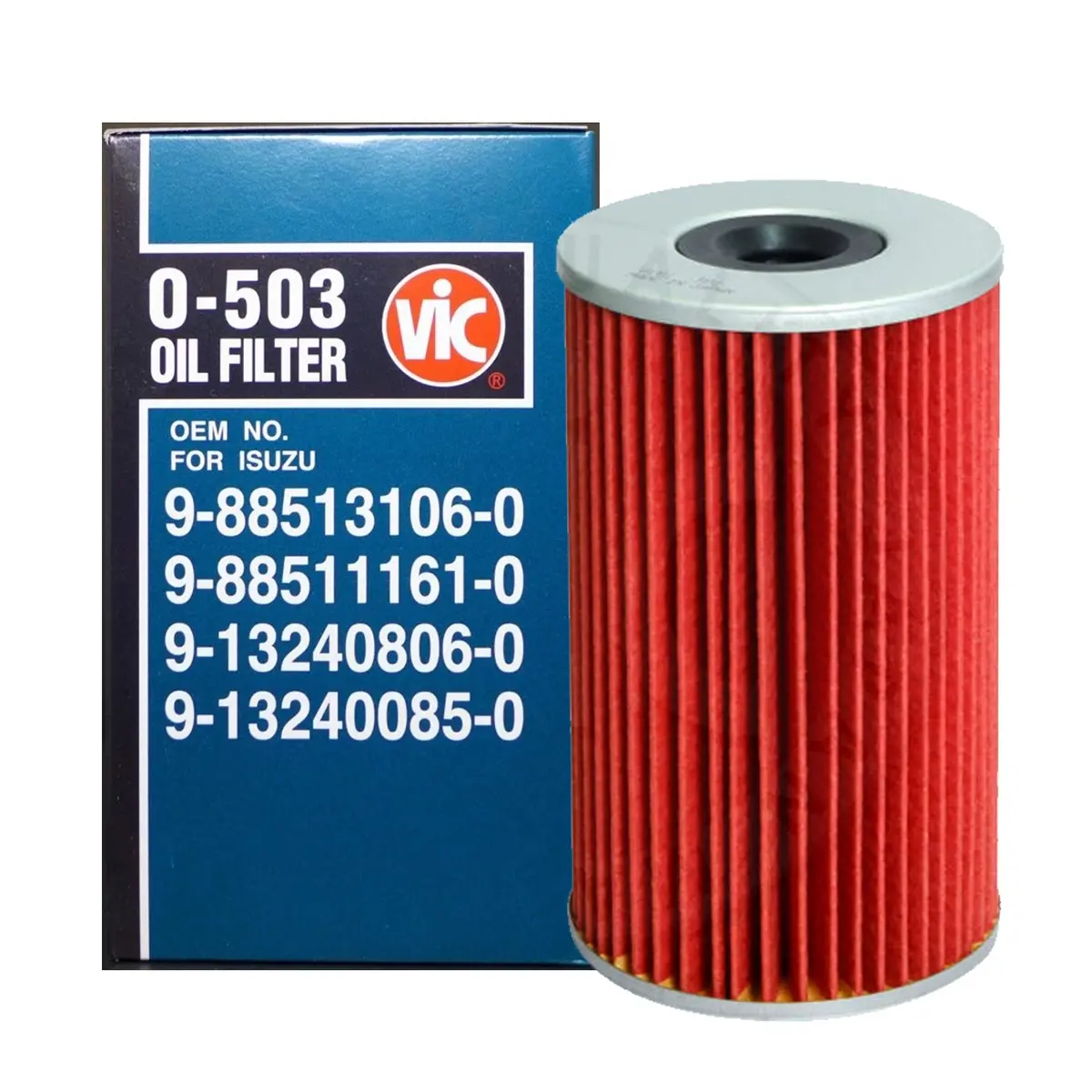 Vic Oil Filter Element Type O-503 For Isuzu C221, C240 1