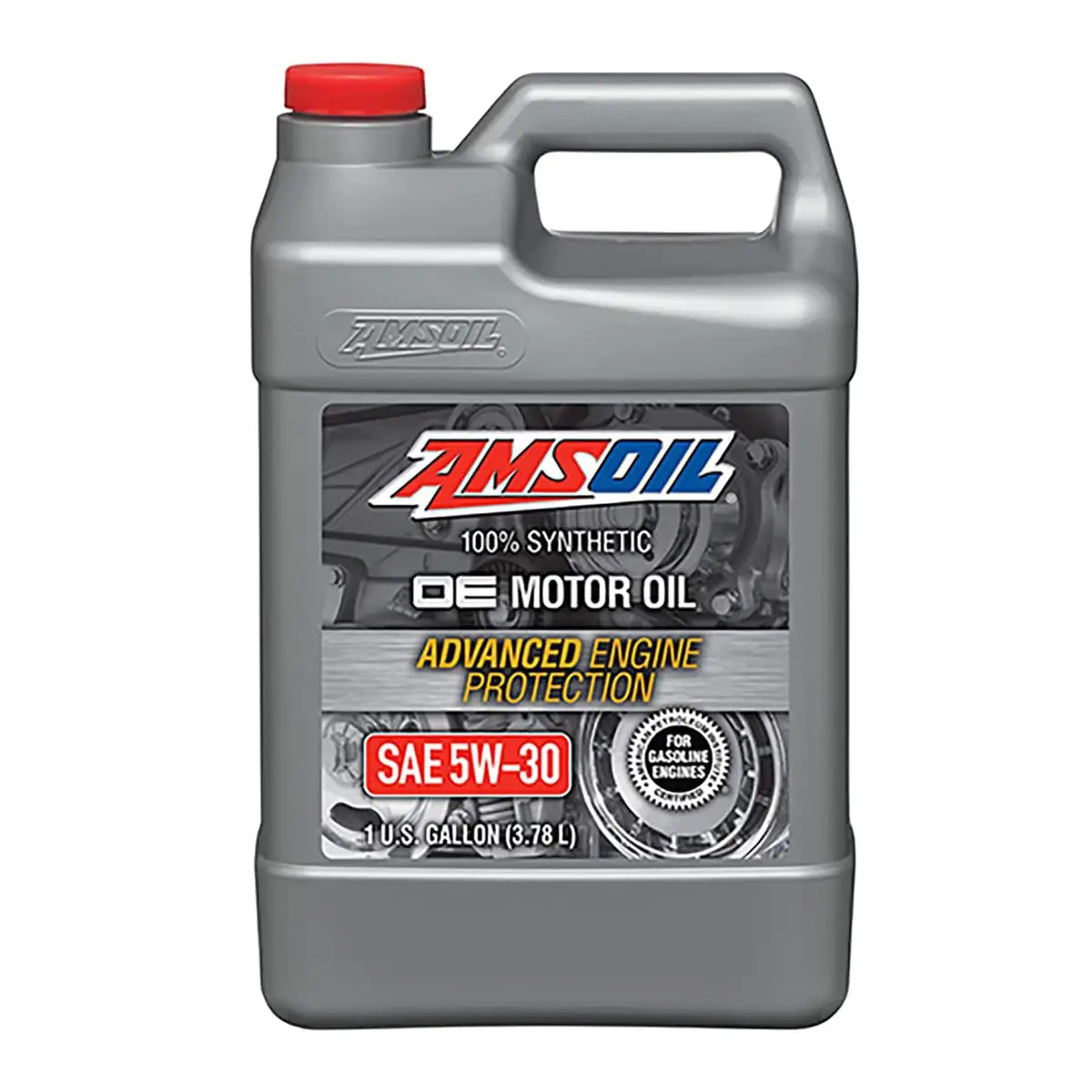 Amsoil 100% Synthetic Oe Gasoline Oil 5W30 1 Gallon 1