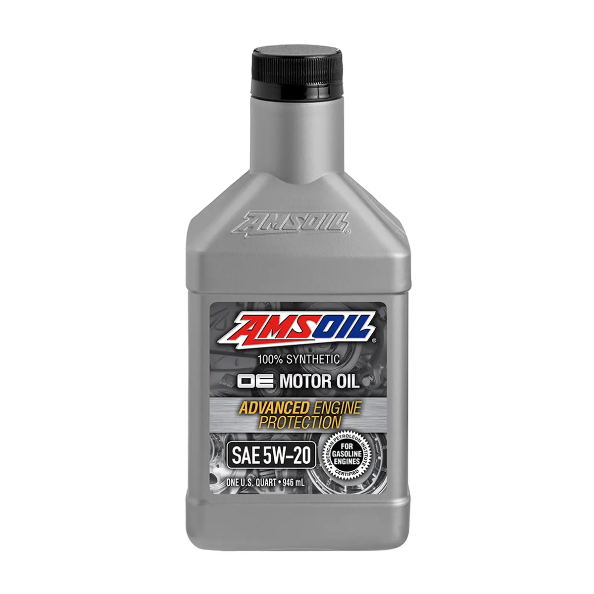 Amsoil 100% Synthetic Oe Gasoline Oil 5W20 1 Quart 1