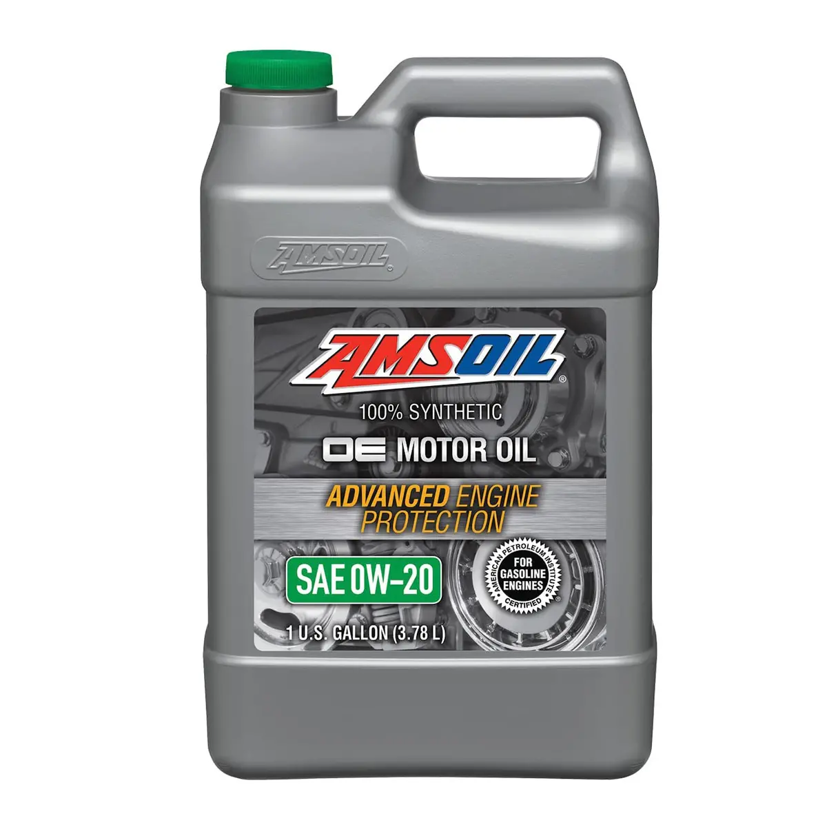 Amsoil 100% Synthetic Oe Gasoline Oil 0W20 1 Gallon 1
